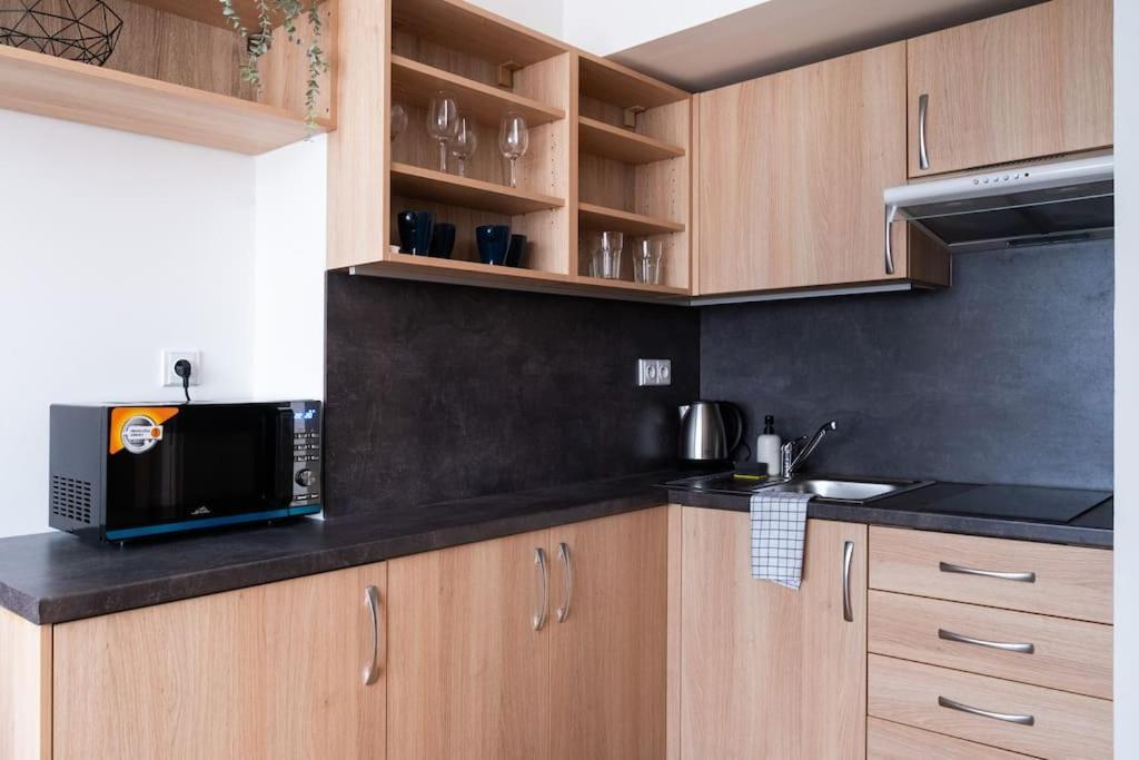 Studio Apartment In Brno-Center Exterior foto
